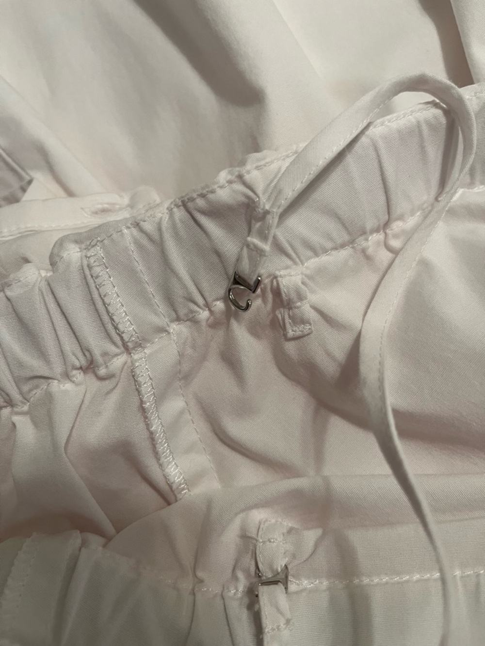 Off-Shoulder Cotton Ruffle Top - Picture 8 of 12